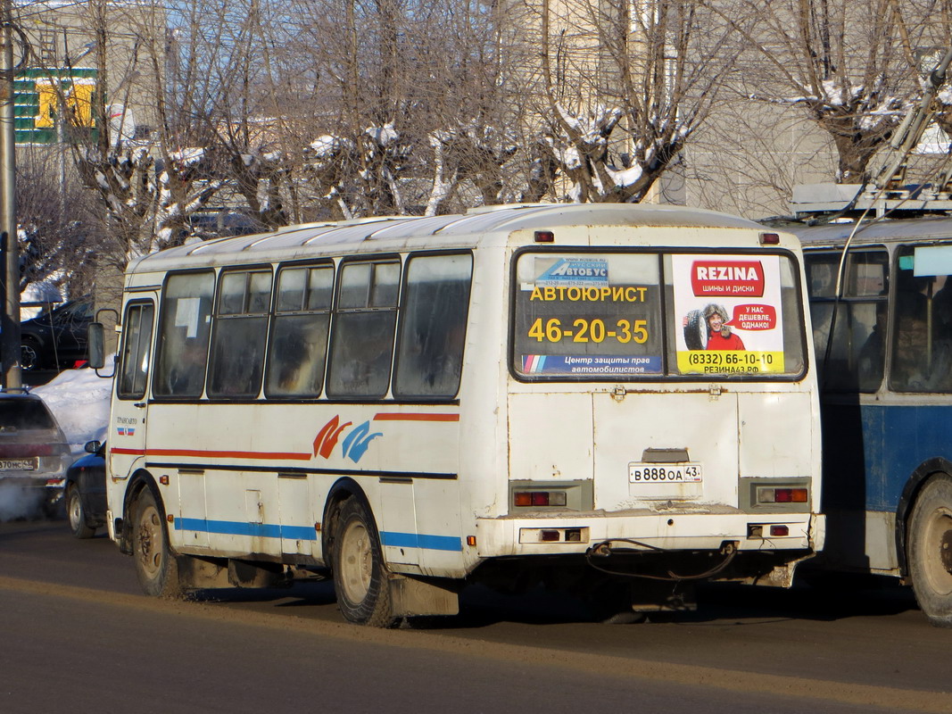 Кировская область, ПАЗ-4234 № В 888 ОА 43