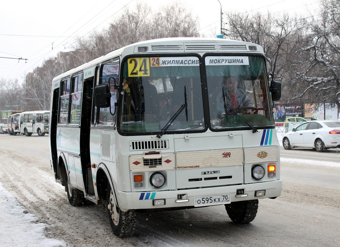 Томская область, ПАЗ-32054 № О 595 КХ 70