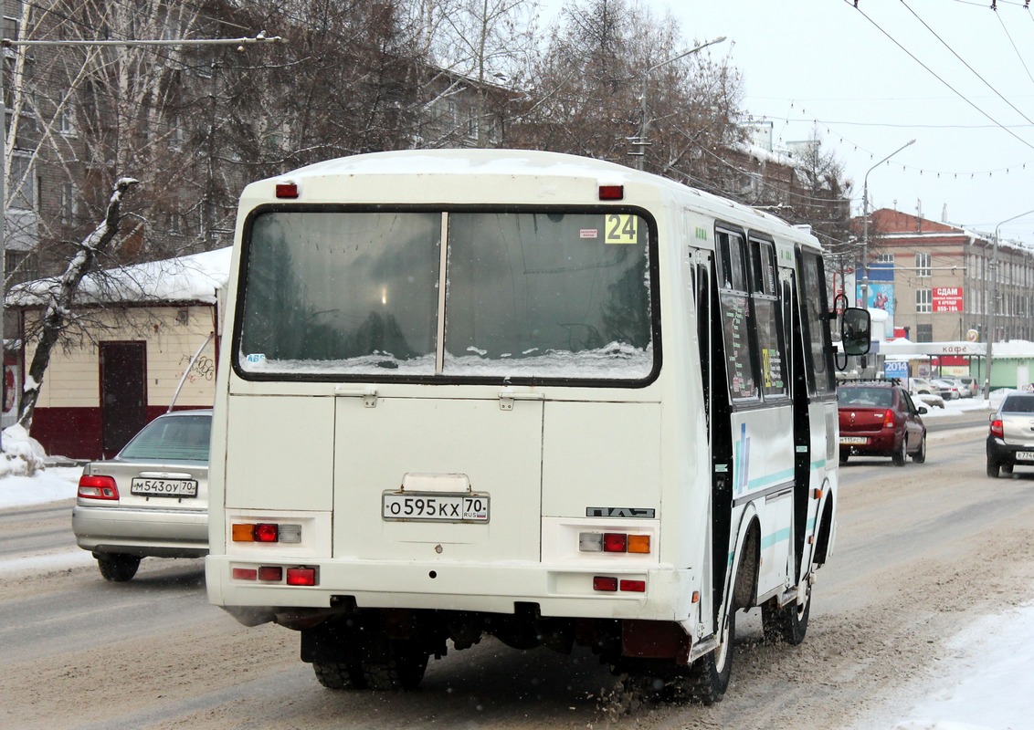 Томская область, ПАЗ-32054 № О 595 КХ 70