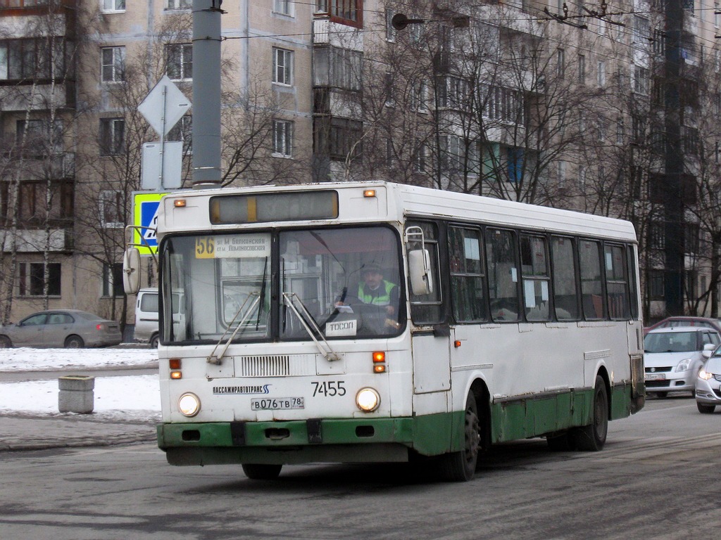 Санкт-Петербург, ЛиАЗ-5256.25 № 7455