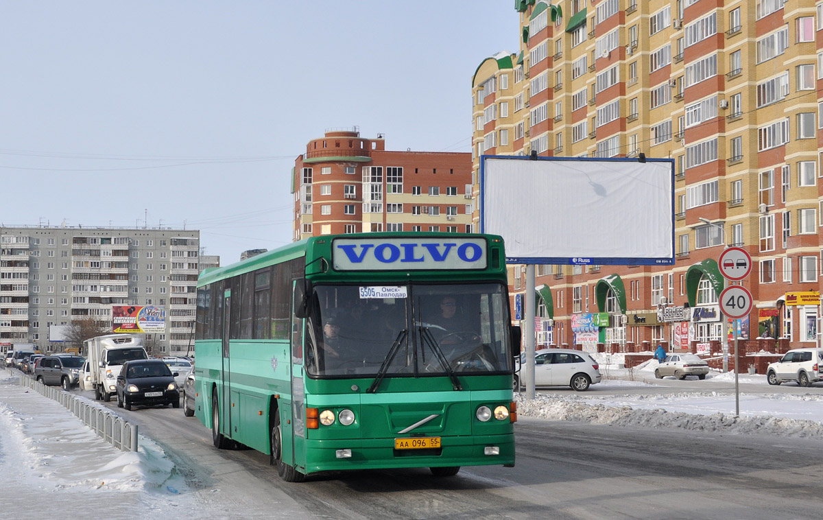 Омская область, СибСкан (Volvo B10M-60F) № 186