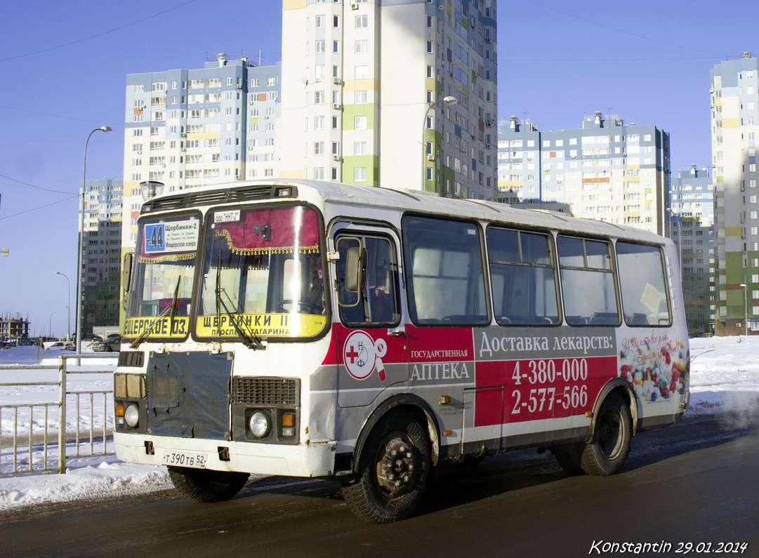 Нижегородская область, ПАЗ-32053 № Т 390 ТВ 52