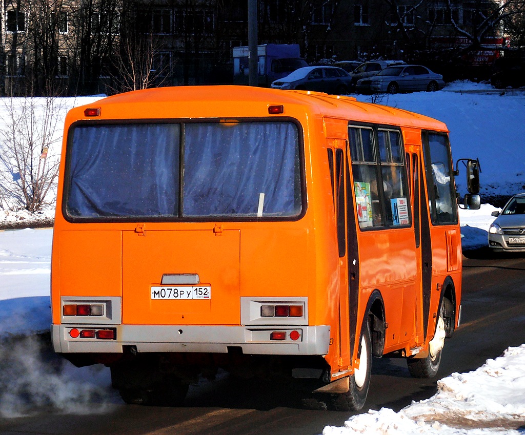 Нижегородская область, ПАЗ-32054 № М 078 РУ 152