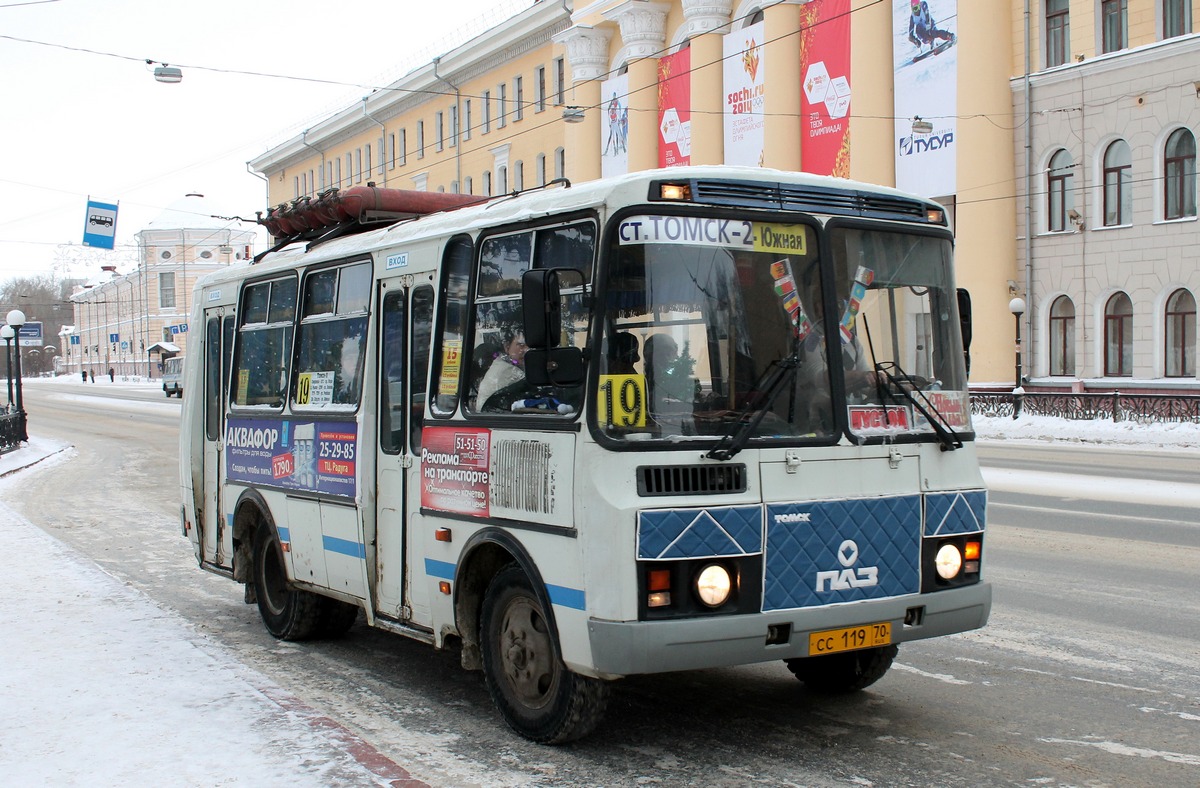 Томская область, ПАЗ-32054 № СС 119 70