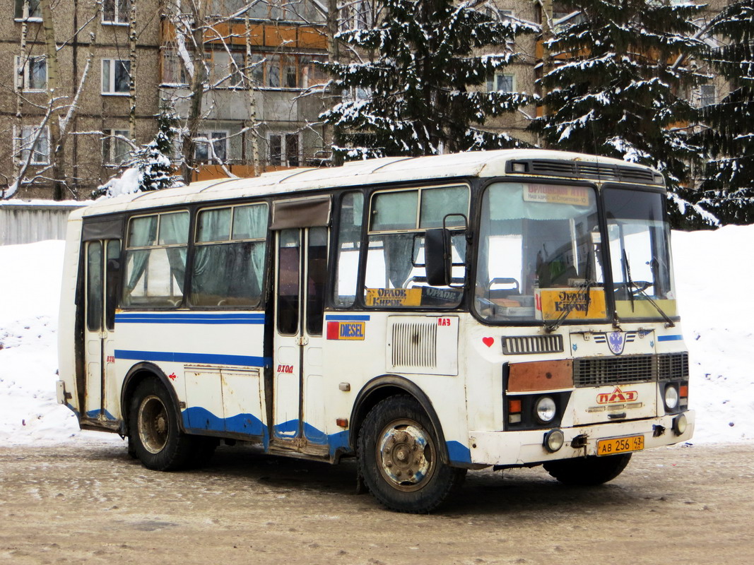 Кировская область, ПАЗ-32054-07 № АВ 256 43