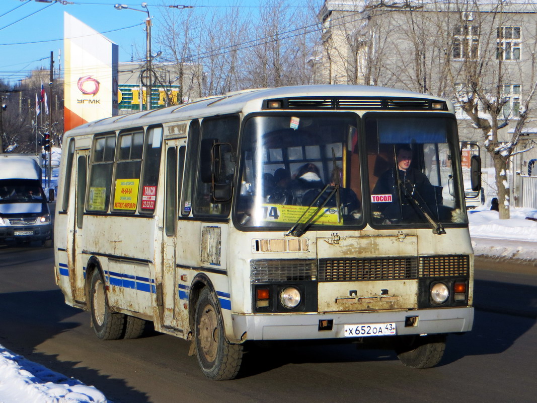 Кировская область, ПАЗ-4234 № Х 652 ОА 43