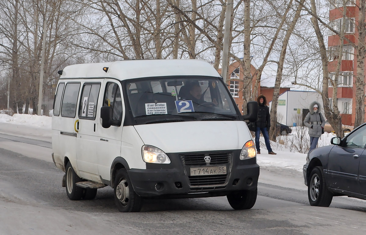 Омская область, ГАЗ-322132 (XTH, X96) № Т 714 АК 55