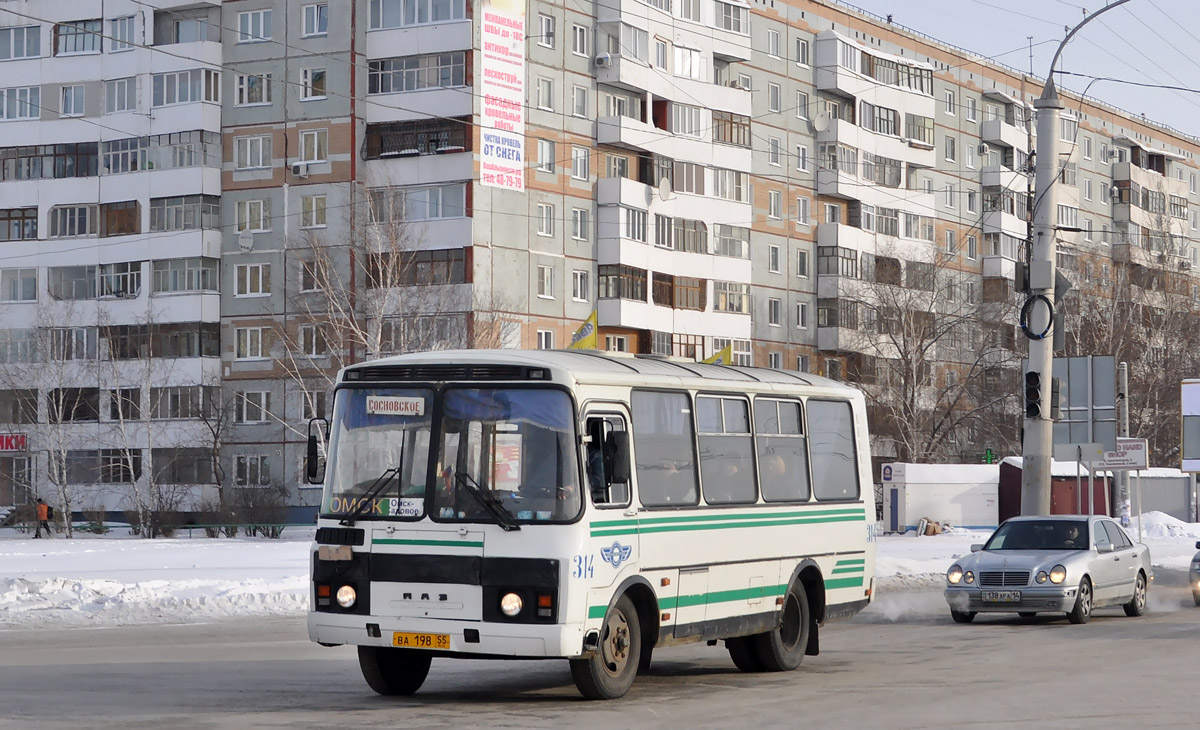 Omsk region, PAZ-32053 № 314