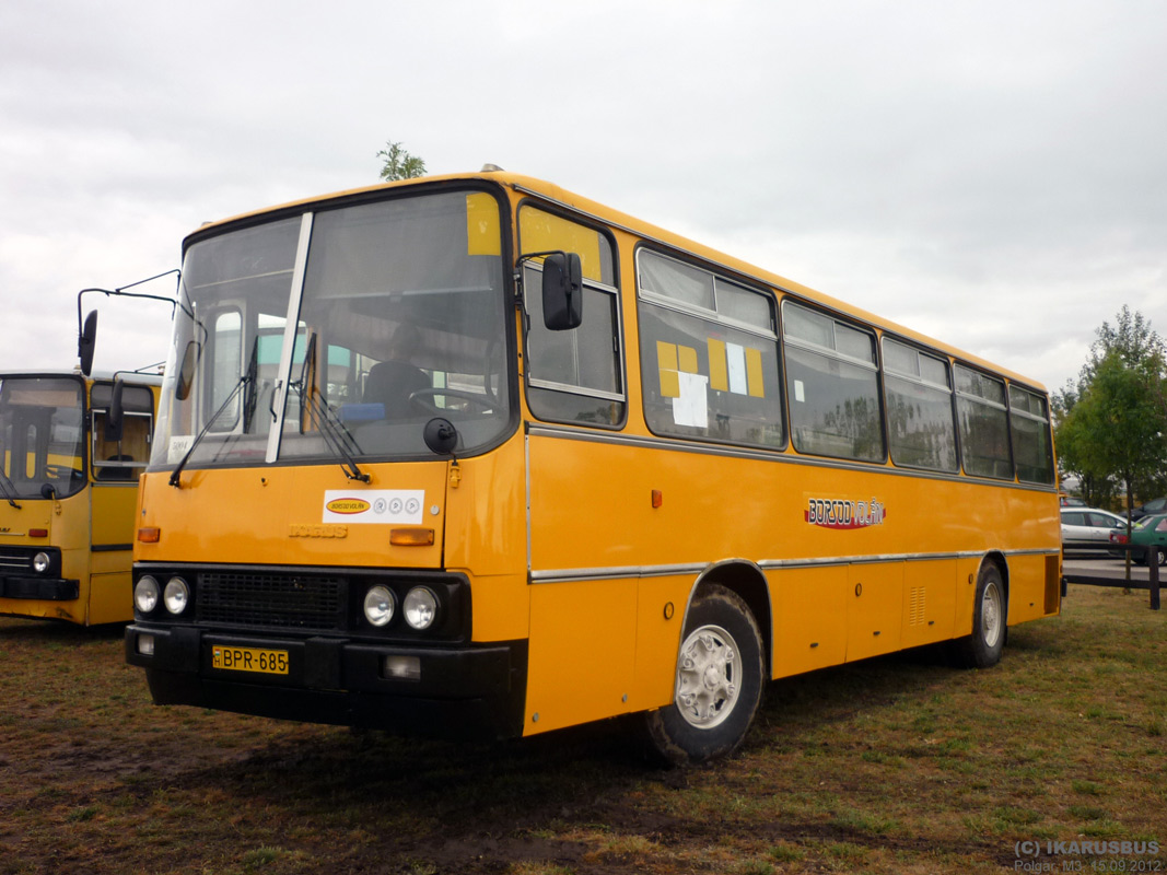 Венгрия, Ikarus 266 (Borsod Volán) № BPR-685; Венгрия — V. Nemzetközi Ikarus, Csepel és Veteránjármű Találkozó, Polgár (2012)