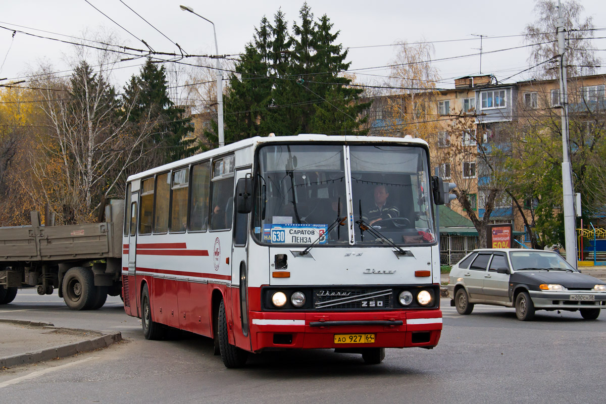 Саратаўская вобласць, Ikarus 250.59 № АО 927 64