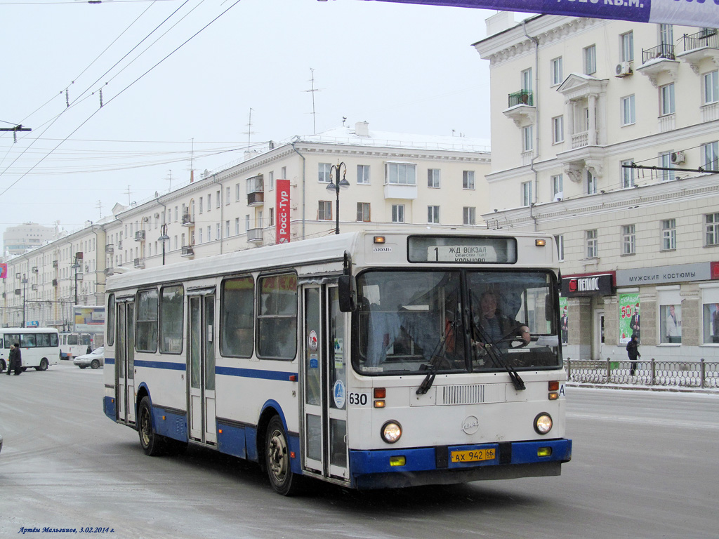 Свердловская область, ЛиАЗ-5256.40 № 630