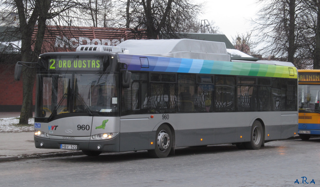 Литва, Solaris Urbino III 12 CNG № 960