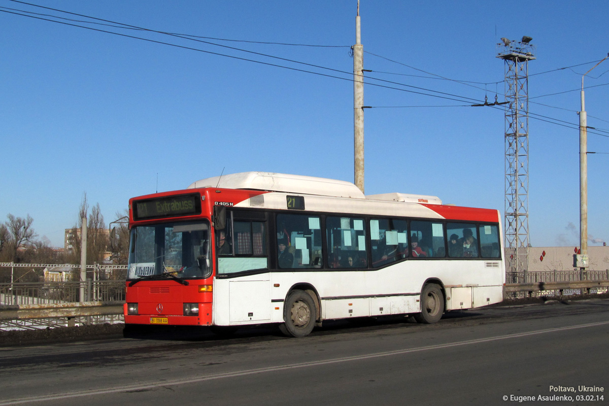 Полтавская область, Mercedes-Benz O405N2K CNG № BI 3388 AA