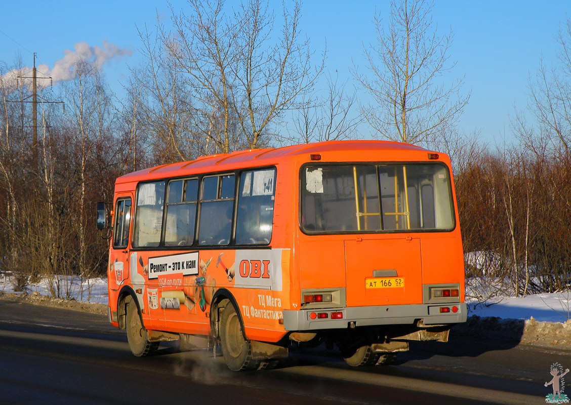 Нижегородская область, ПАЗ-32054 № АТ 166 52