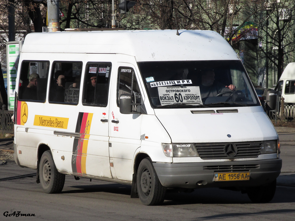 Dnepropetrovsk region, Mercedes-Benz Sprinter W903 310D # AE 1958 AA