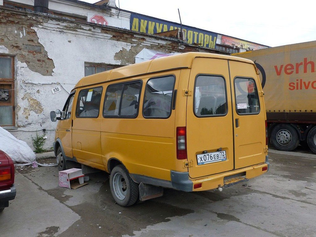 Tyumenyi terület, GAZ-322131 (X78) sz.: Х 076 ЕВ 72