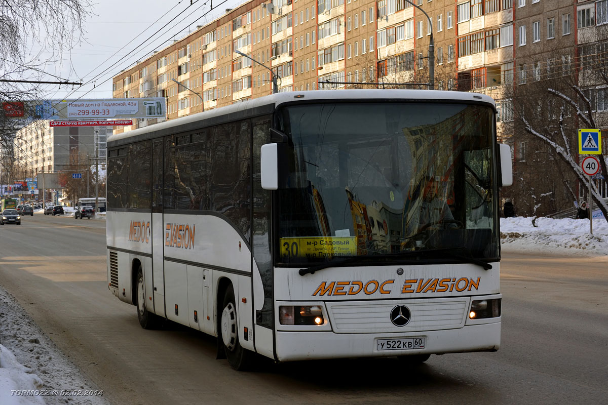 Пермский край, Mercedes-Benz O550 Integro (France) № У 522 КВ 60