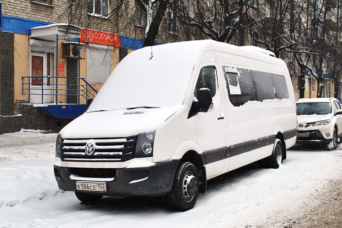 Nizhegorodskaya region, Luidor-223702 (Volkswagen Crafter) č. К 186 СЕ 152