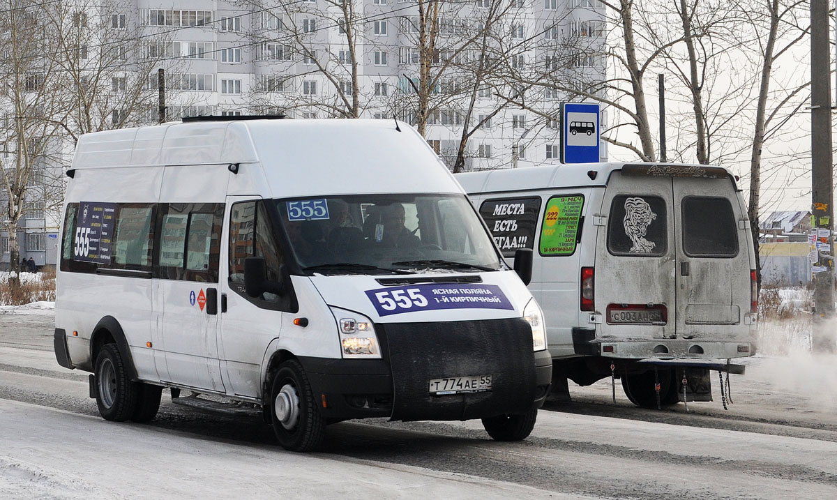 Obwód omski, Nizhegorodets-222709  (Ford Transit) Nr Т 774 АЕ 55