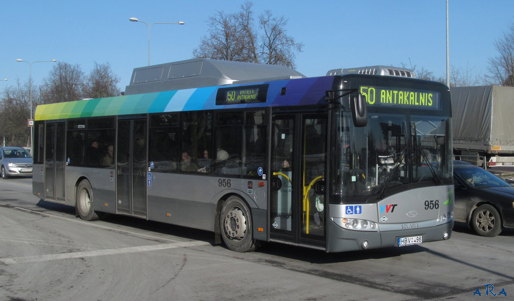 Литва, Solaris Urbino III 12 CNG № 956