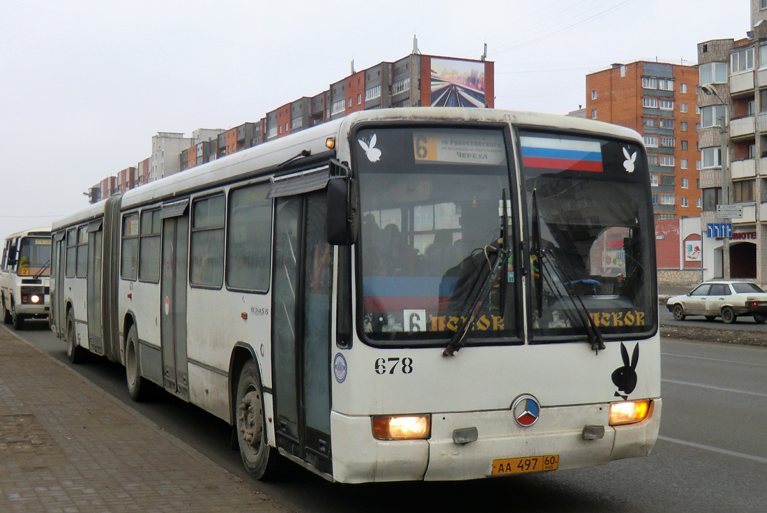 Псковская область, Mercedes-Benz O345G № 678