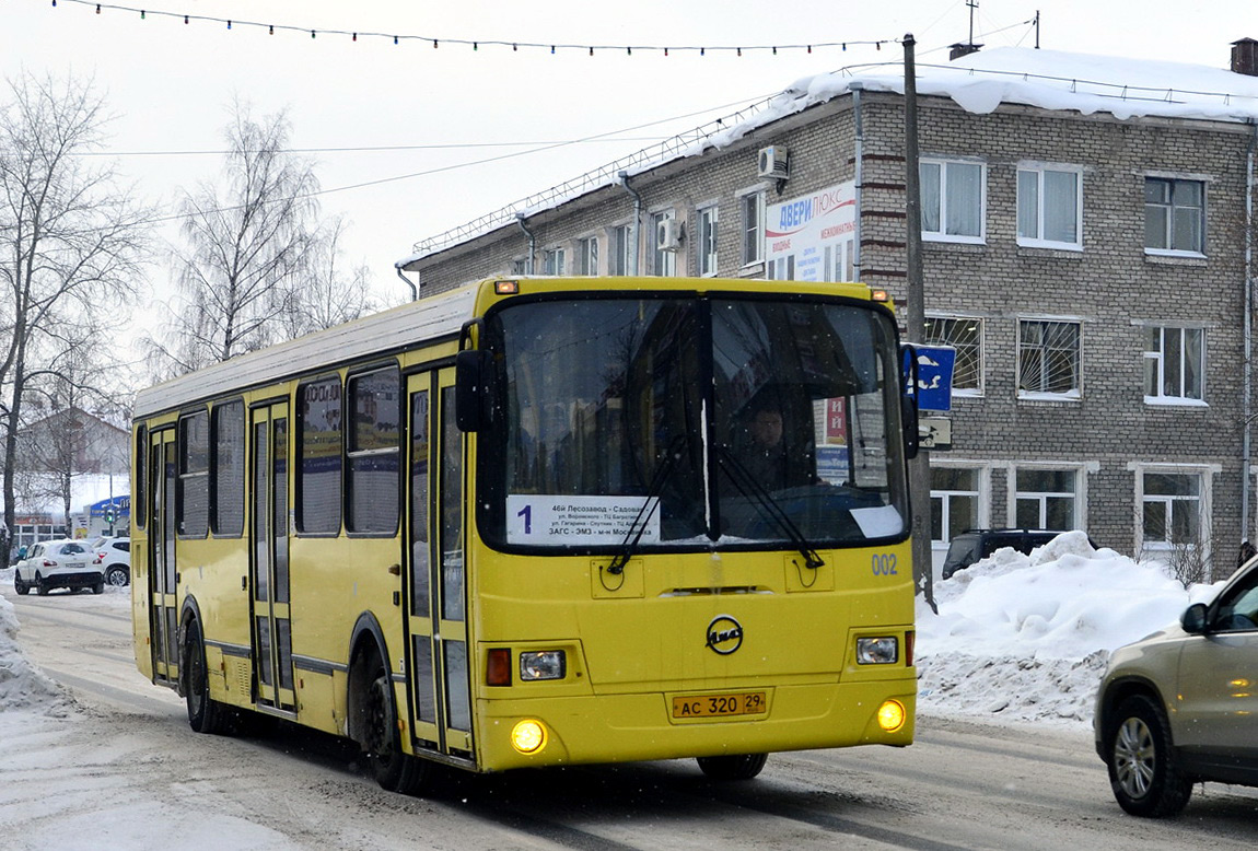 Архангельская область, ЛиАЗ-5256.35 № АС 320 29