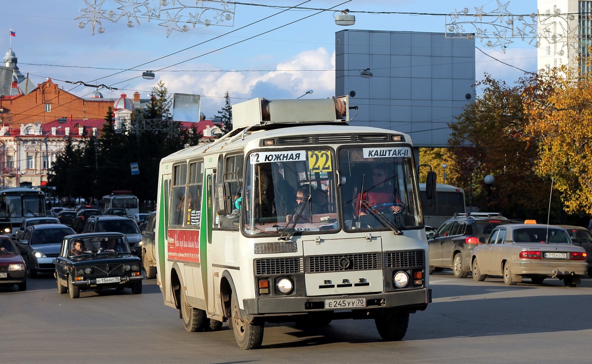 Томская область, ПАЗ-320517 № Е 245 УУ 70