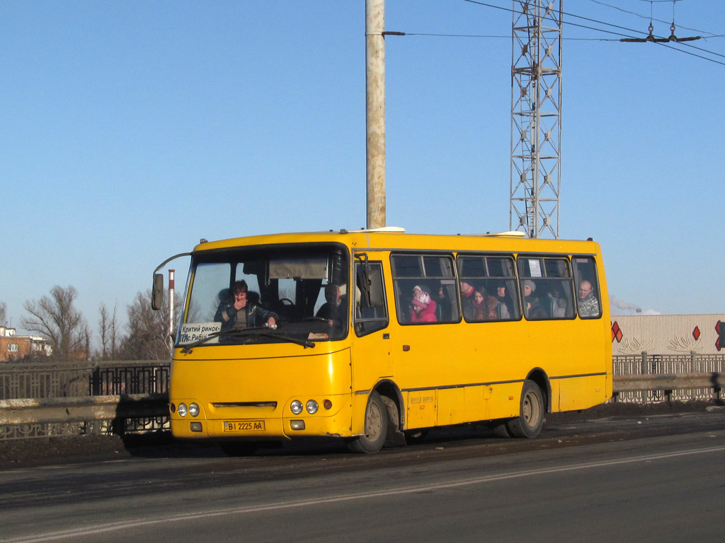 Полтавская область, Богдан А09202 № BI 2225 AA