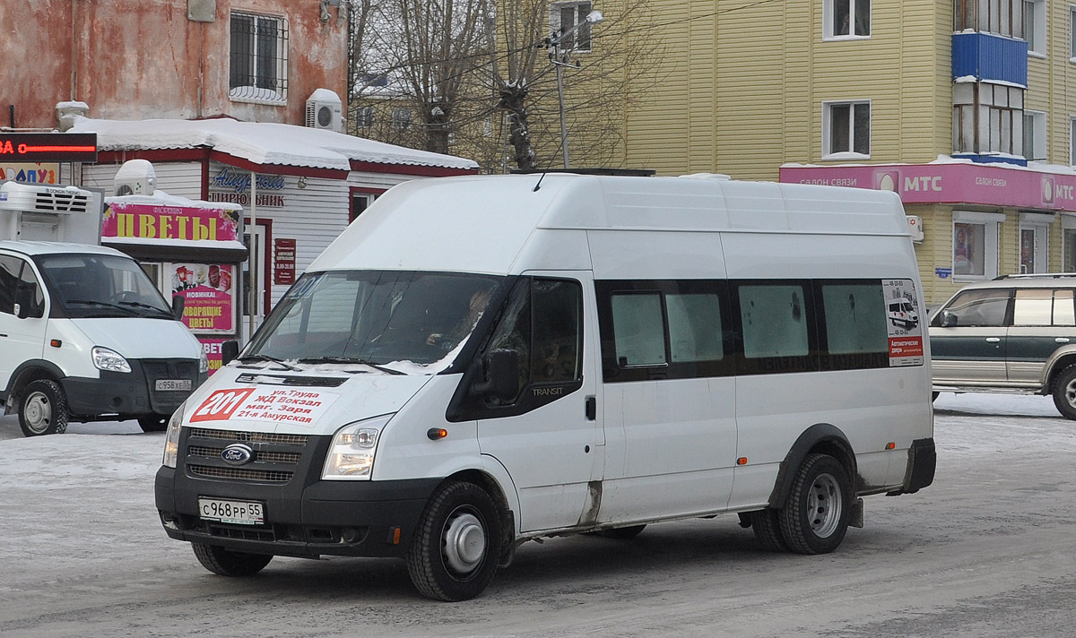 Omsk region, Imya-M-3006 (Z9S) (Ford Transit) Nr. С 968 РР 55