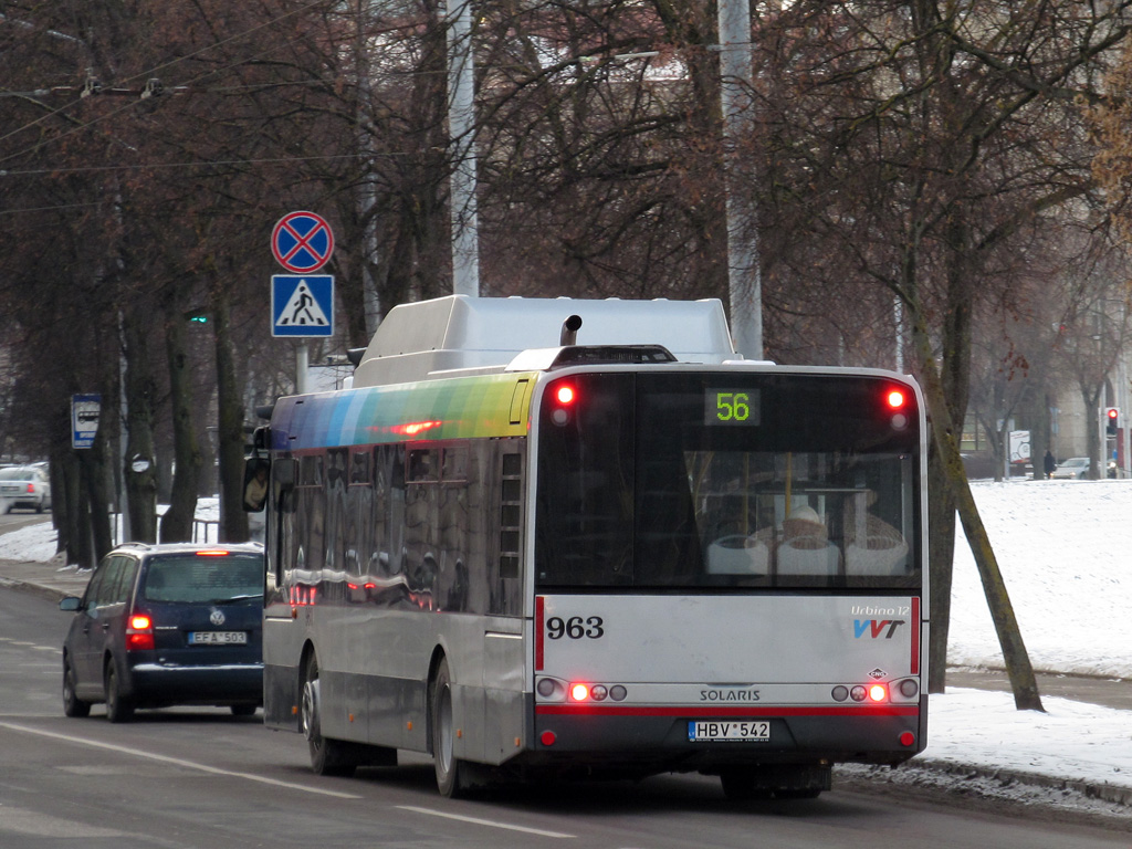 Литва, Solaris Urbino III 12 CNG № 963