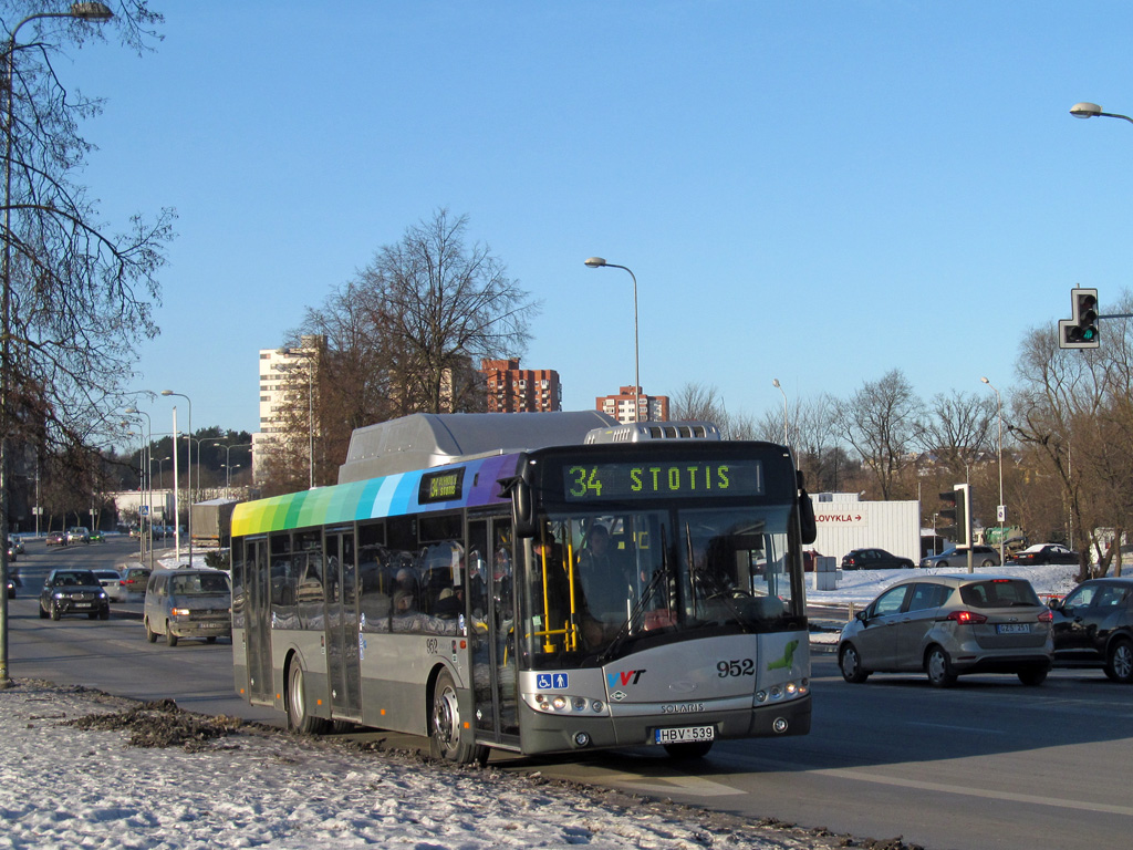 Lietuva, Solaris Urbino III 12 CNG Nr. 952