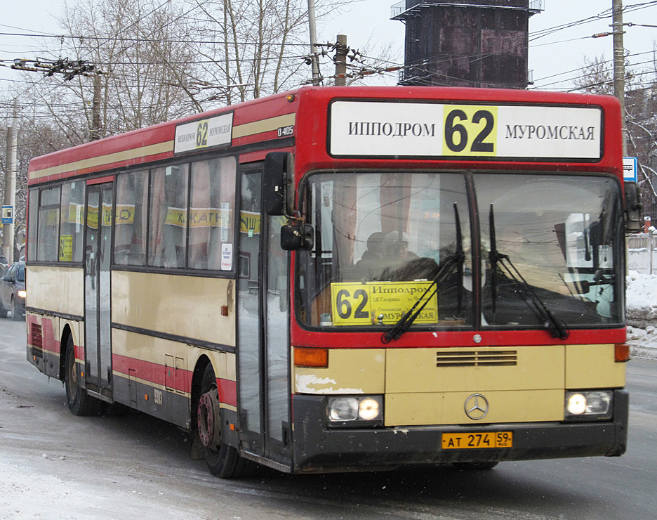 Пермский край, Mercedes-Benz O405 № АТ 274 59