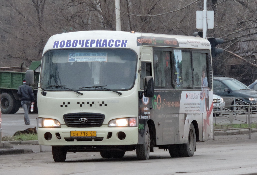 Ростовская область, Hyundai County SWB C08 (РЗГА) № СН 713 61