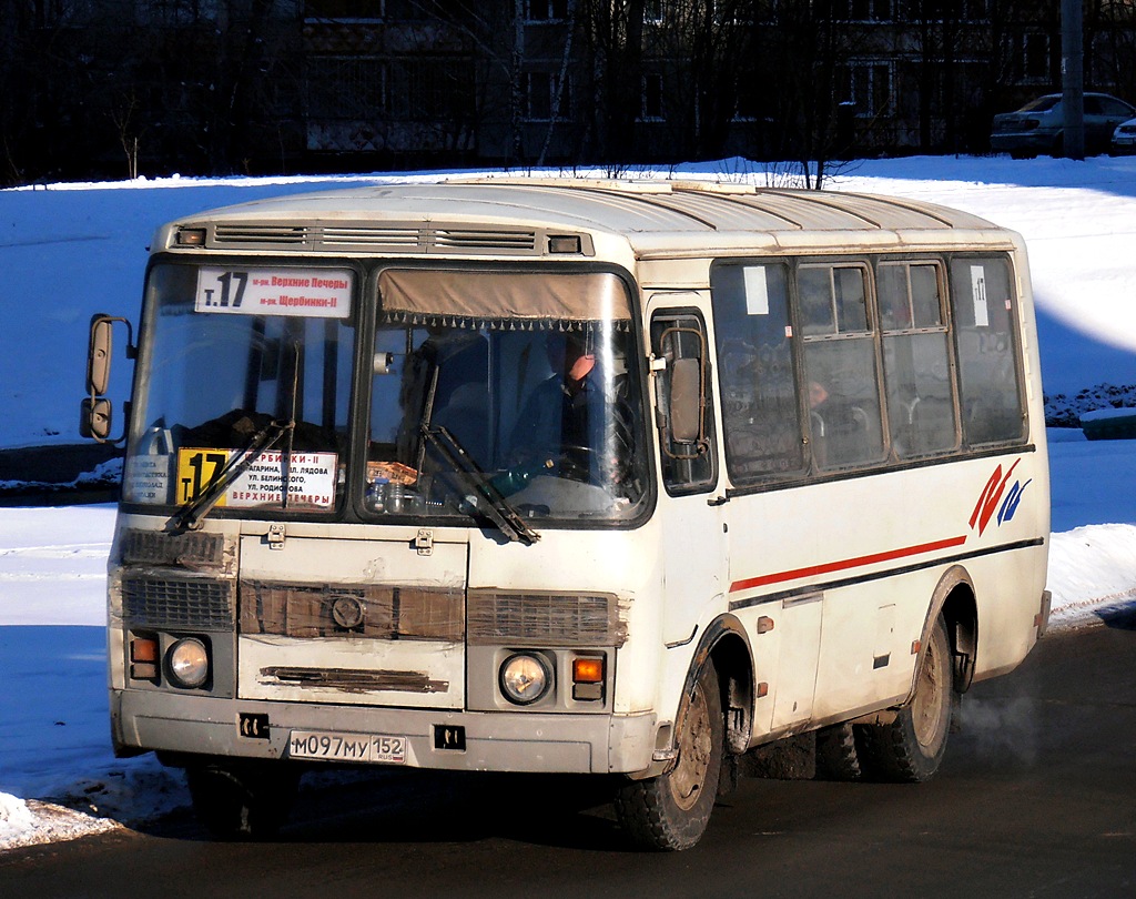 Нижегородская область, ПАЗ-32054 № М 097 МУ 152