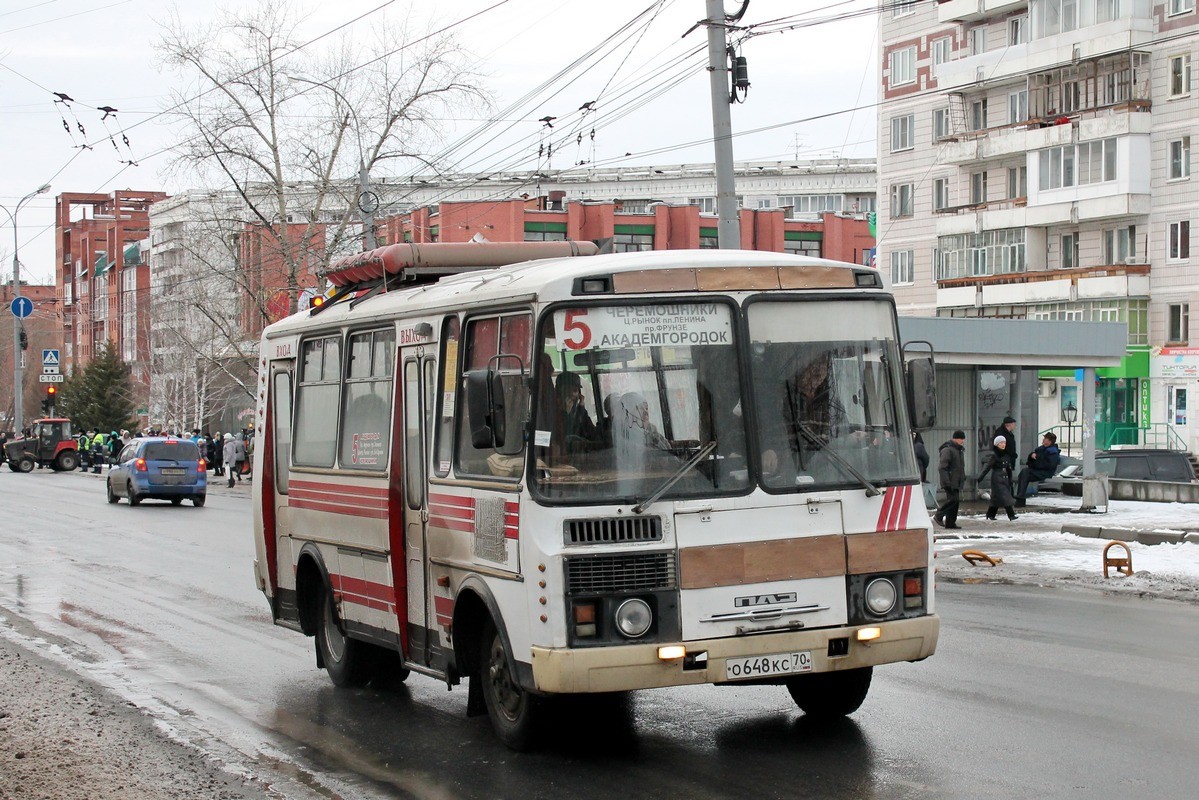 Томская область, ПАЗ-32051-110 № О 648 КС 70