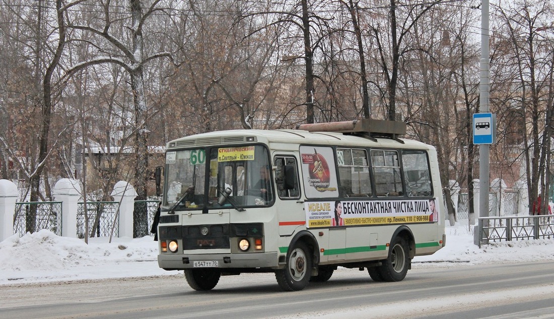 Томская область, ПАЗ-32054 № Е 547 ТТ 70