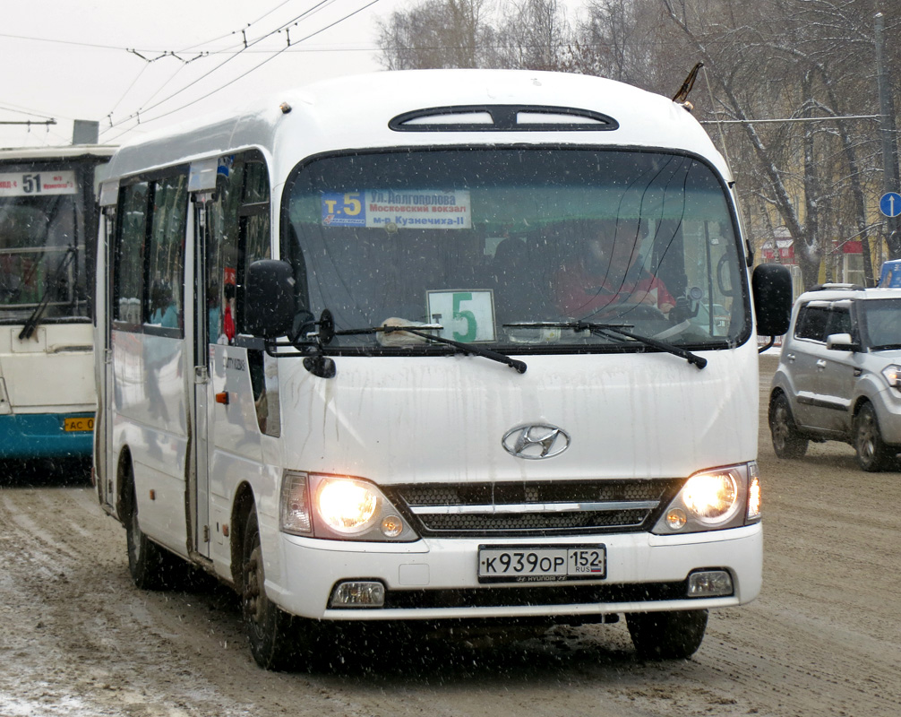 Нижегородская область, Hyundai County Kuzbass № К 939 ОР 152