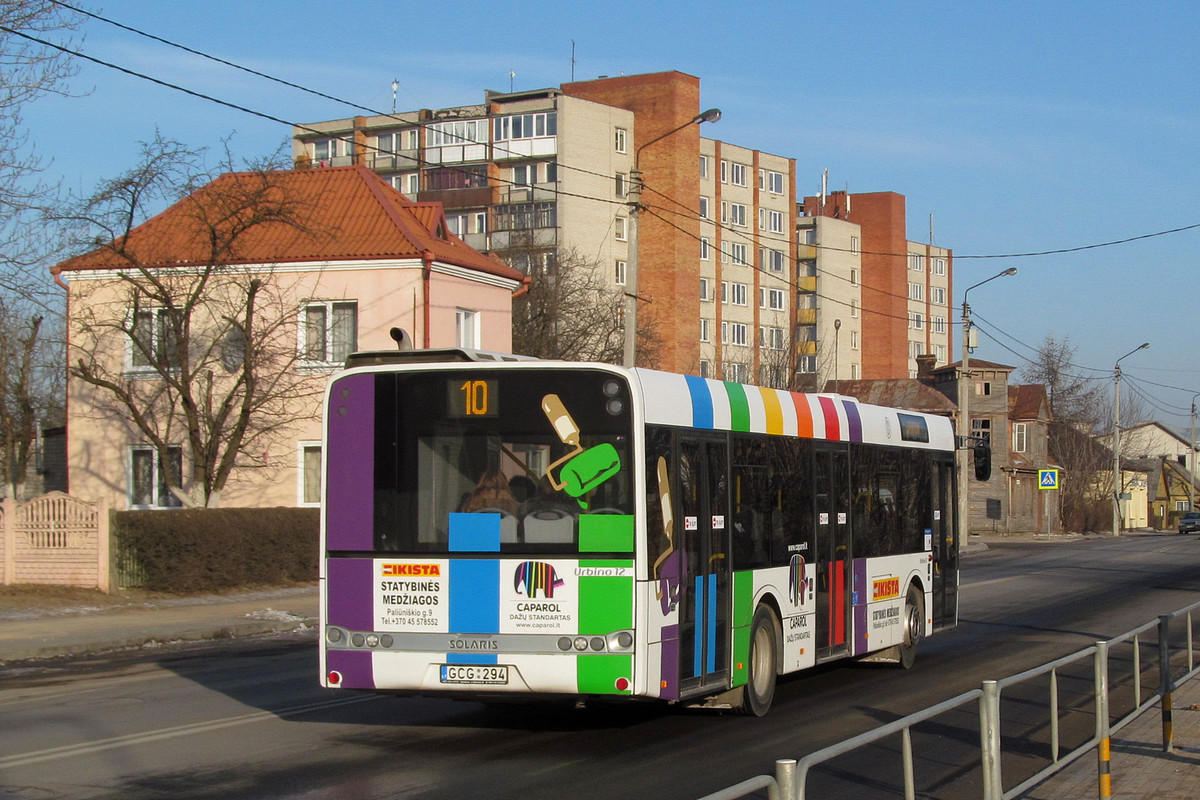 Литва, Solaris Urbino III 12 hybrid № 2186