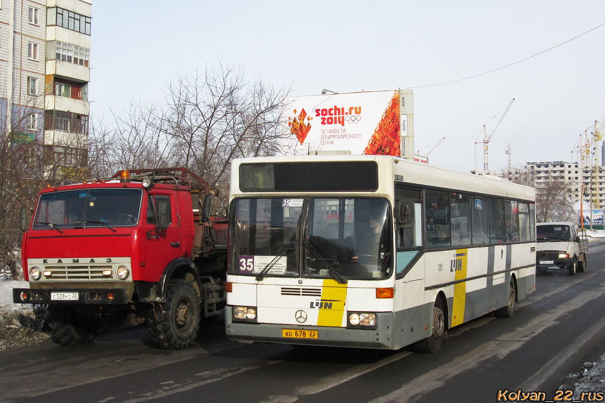 Алтайский край, Mercedes-Benz O405 № АО 678 22