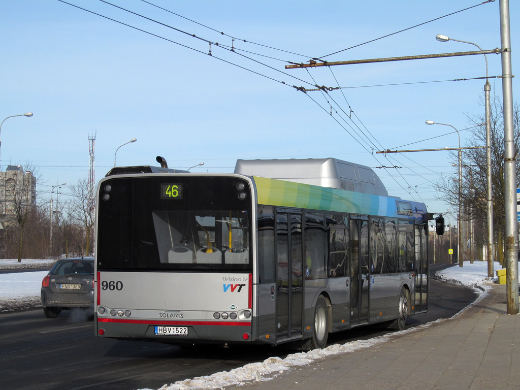 Литва, Solaris Urbino III 12 CNG № 960