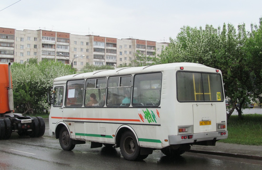 Томская область, ПАЗ-32054 № АС 103 70