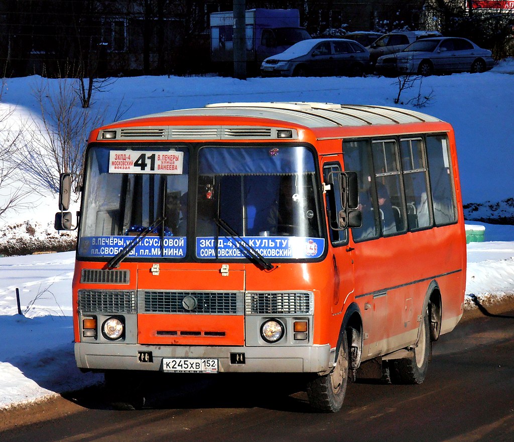 Нижегородская область, ПАЗ-32054 № К 245 ХВ 152