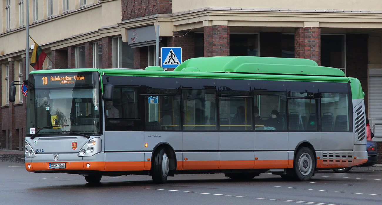 Lithuania, Irisbus Citelis 12M CNG # 45