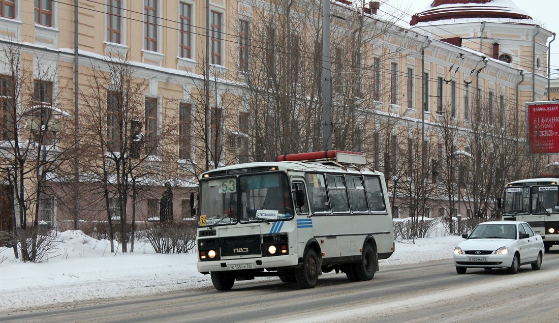 Томская область, ПАЗ-32054 № К 135 ОХ 70