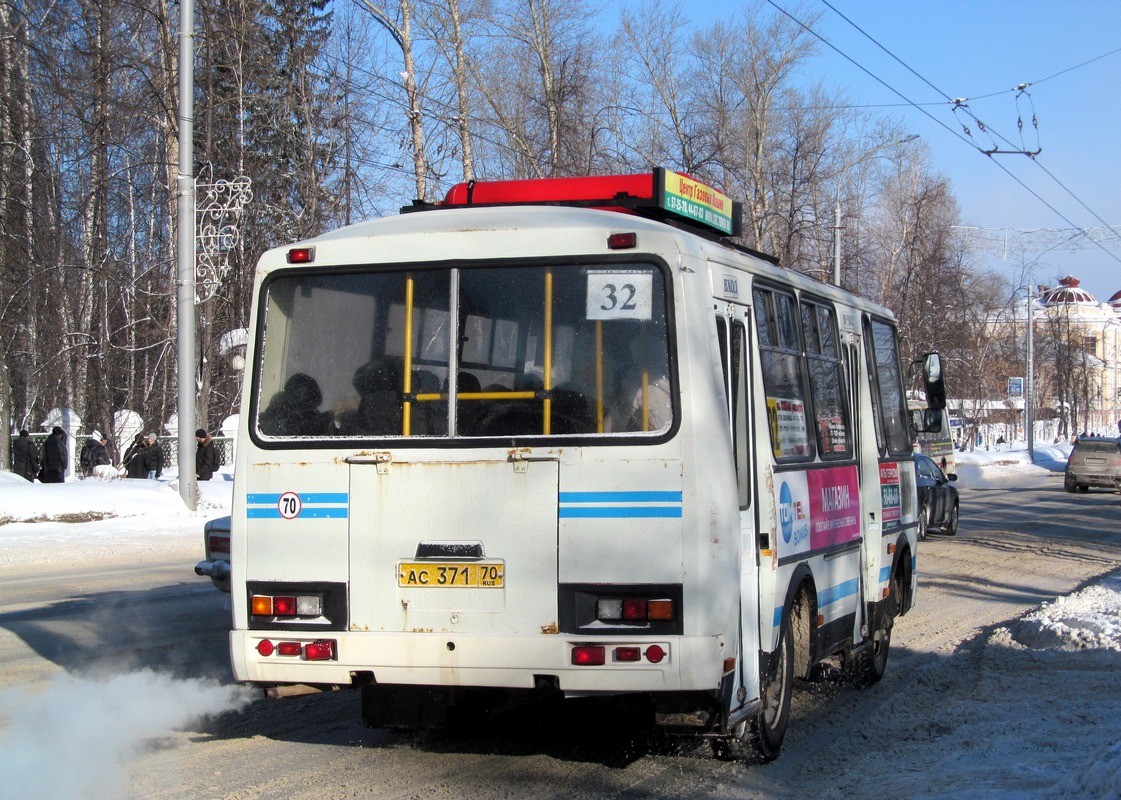 Томская область, ПАЗ-32054 № АС 371 70