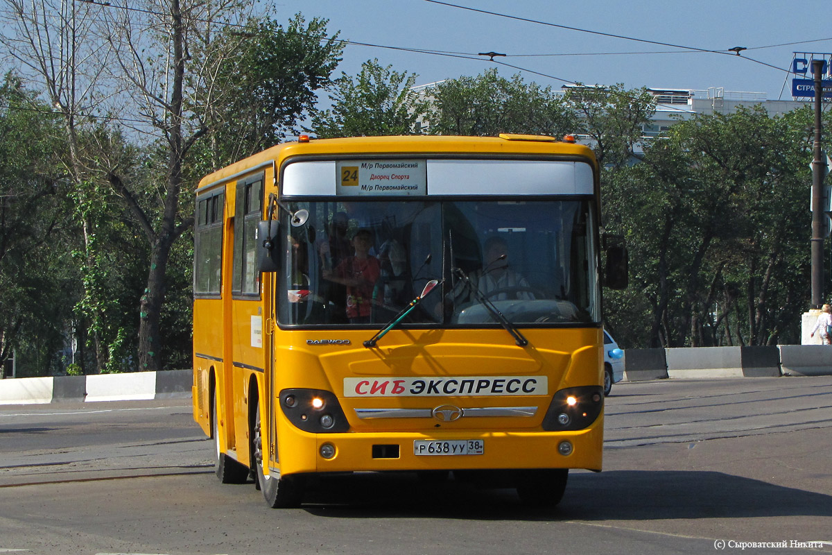 Иркутская область, Daewoo BS090 (СемАЗ) № Р 638 УУ 38