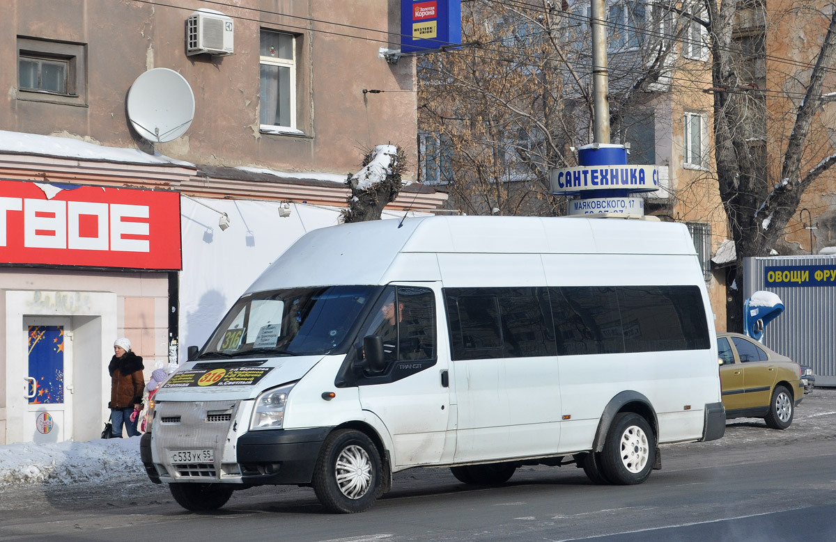 Омская область, Самотлор-НН-3236 (Ford Transit) № С 533 УК 55