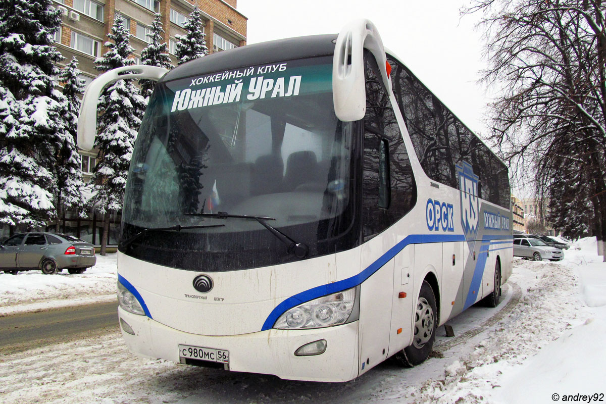 Оренбургская область, Yutong ZK6129H № С 980 МС 56