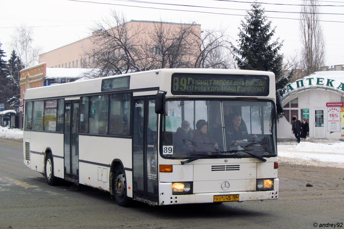 Пензенская область, Mercedes-Benz O405N № АХ 045 58