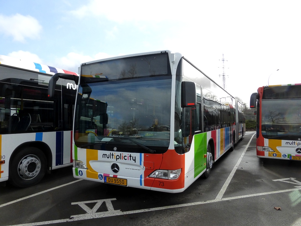 Люксембург, Mercedes-Benz O530G Citaro facelift G № 73